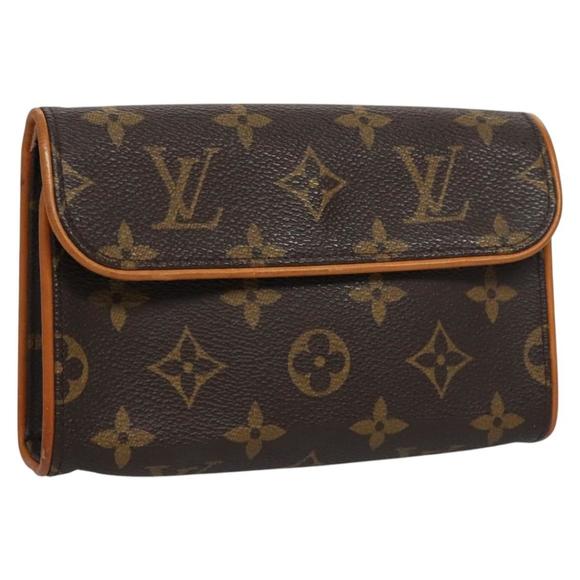 LOUIS VUITTON Monogram Pochette Florentine Waist bag M51855 LV Auth bs22084